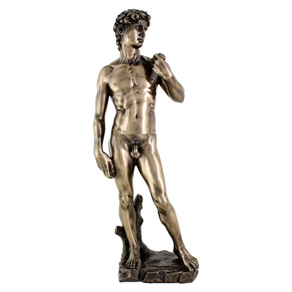 David by Michelangelo Sculpture 19.75" High